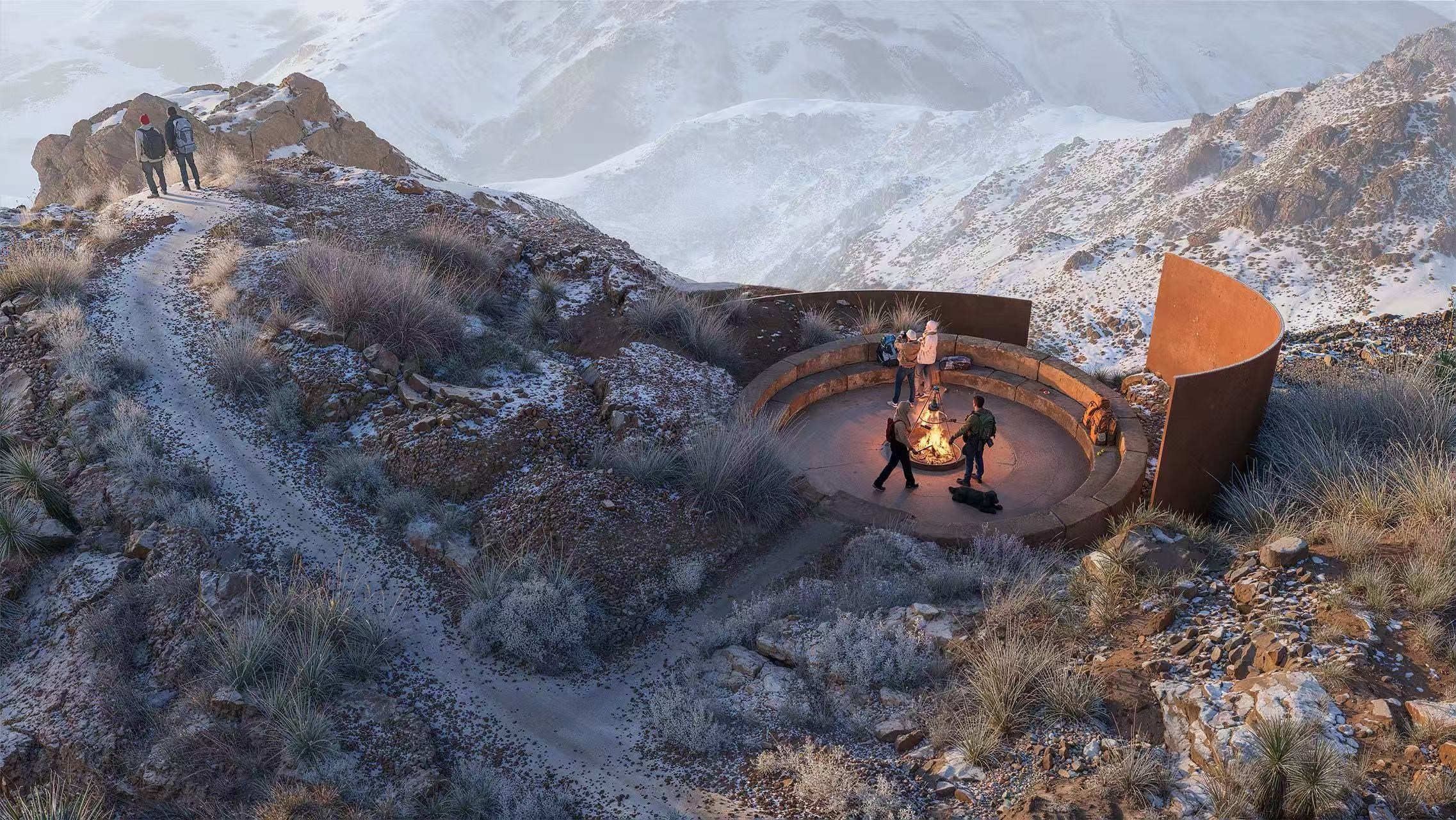 Alpine Fire Circle