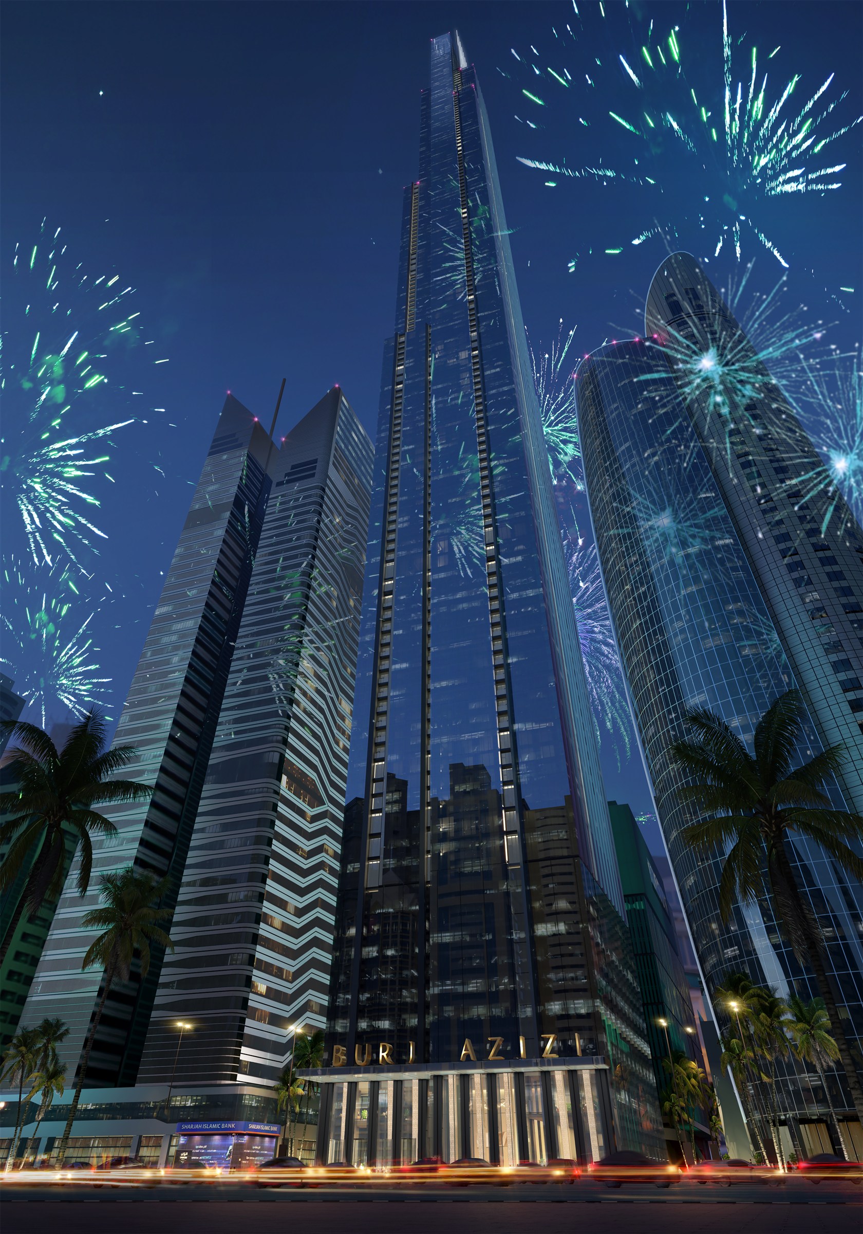 Tower Fireworks